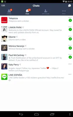 Line android App screenshot 3